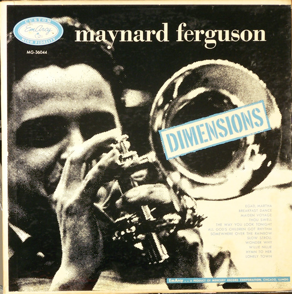 MAYNARD FERGUSON - Dimensions cover 