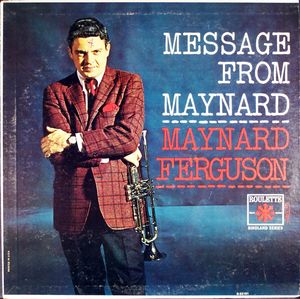 MAYNARD FERGUSON - Message from Maynard cover 