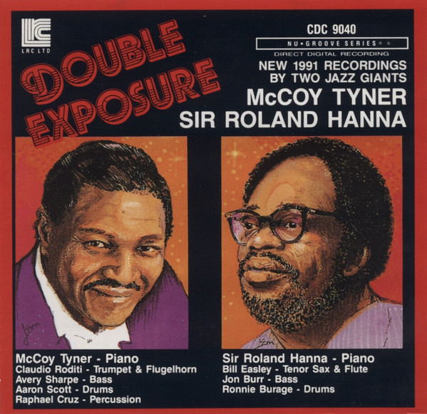 MCCOY TYNER - McCoy Tyner / Sir Roland Hanna : Double Exposure cover 