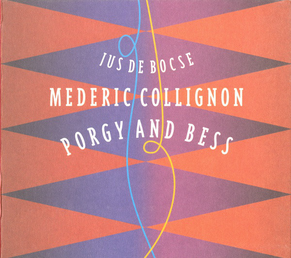 MÉDÉRIC COLLIGNON - Mederic Collignon, Jus De Bocse ‎: Porgy And Bess cover 