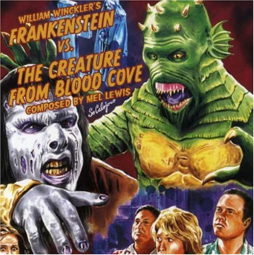 MEL LEWIS - Frankenstein vs the creature from blood cove cover 