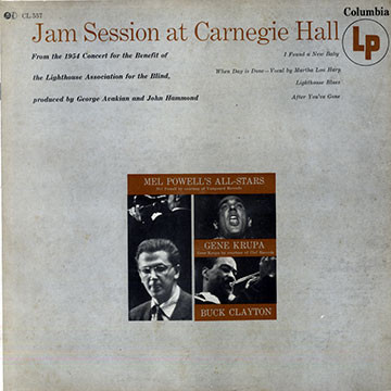 MEL POWELL - Mel Powell And His All-Stars : Jam Session At Carnegie Hall cover 