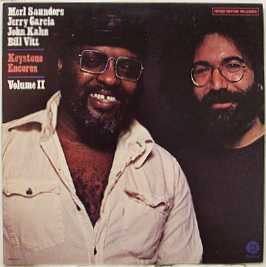 MERL SAUNDERS - Keystone Encores Volume II (with Jerry Garcia, John Kahn, Bill Vitt) cover 