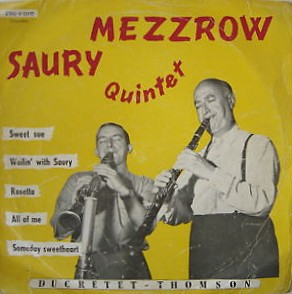 MEZZ MEZZROW - Mezzrow Saury Quintet cover 