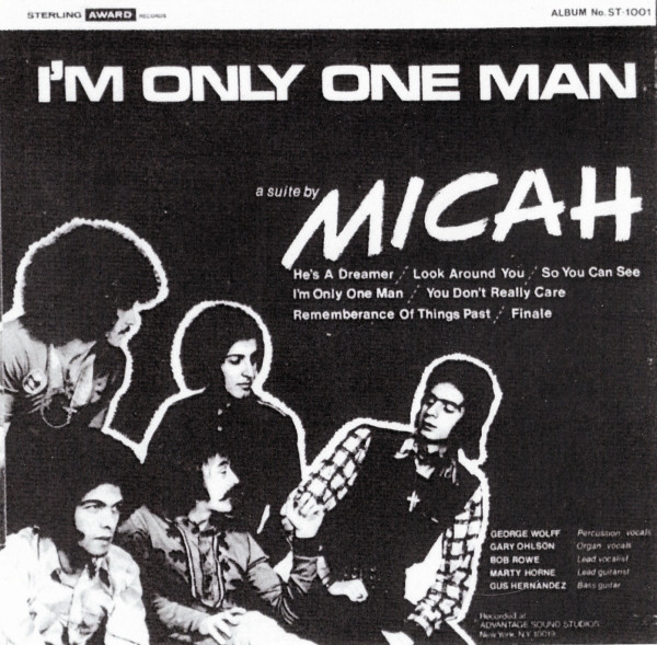 MICAH - I'm Only One Man cover 