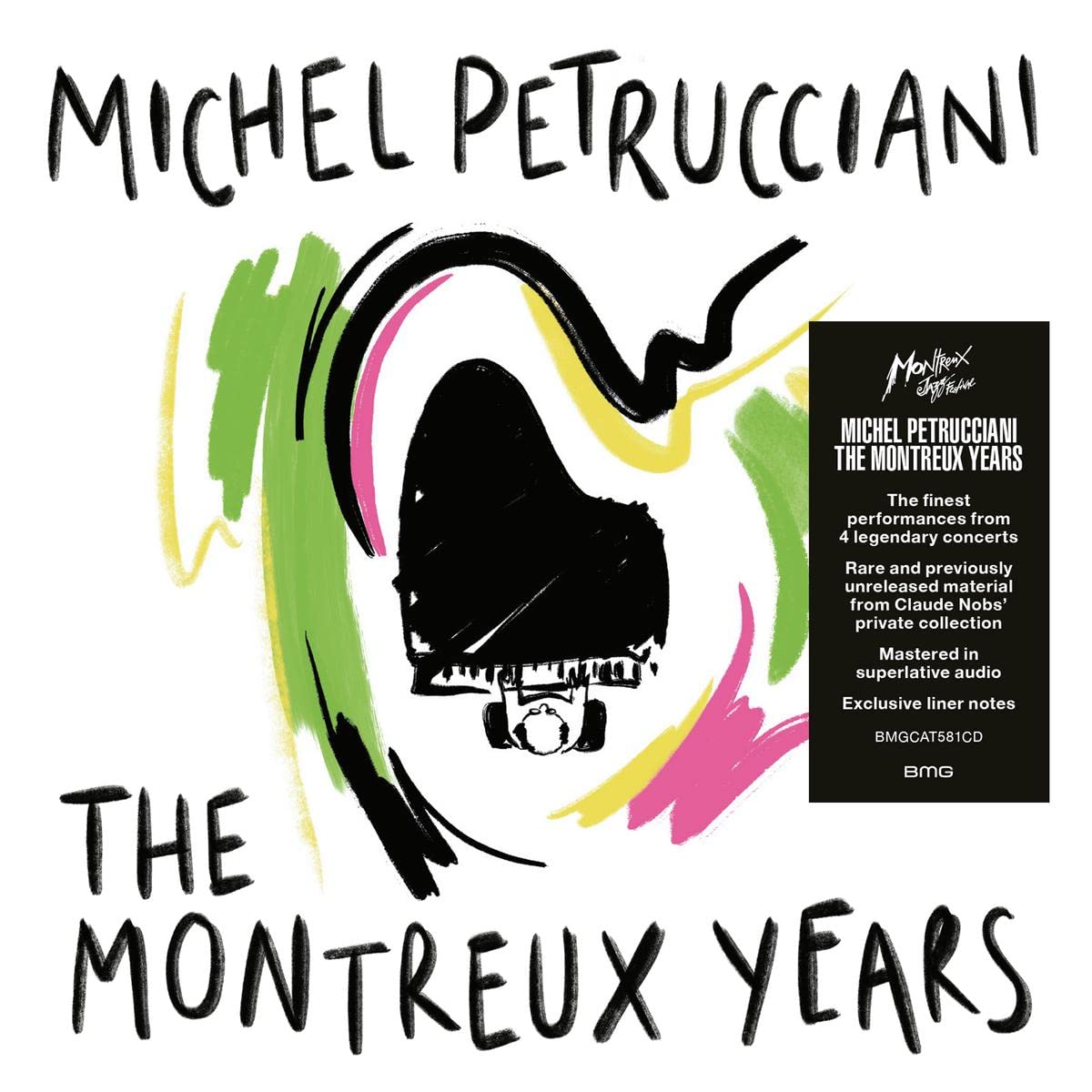 MICHEL PETRUCCIANI - The Montreux Years cover 