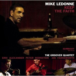MIKE LEDONNE - Mike LeDonne, The Groover Quartet ‎: Keep The Faith cover 