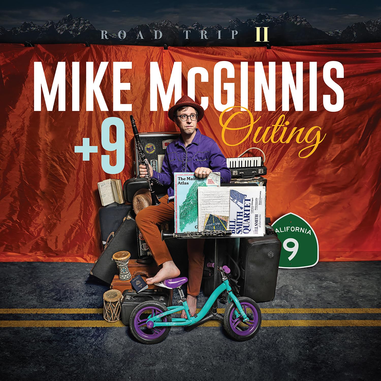 MIKE MCGINNIS - Mike Mcginnis + 9 / Outing : Road Trip II cover 