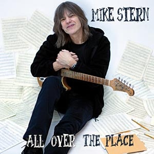 MIKE STERN - All Over The Place cover 