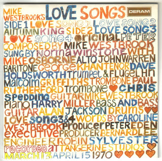 MIKE WESTBROOK - Mike Westbrook's Love Songs cover 