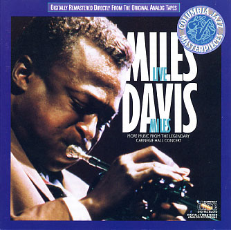 MILES DAVIS - Live Miles: More Music From the Legendary Carnegie Hall Concert cover 