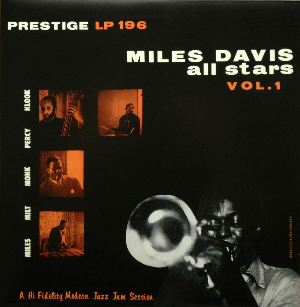 MILES DAVIS - Miles Davis All Stars, Vol. 1 (aka Miles Davis Blows) cover 