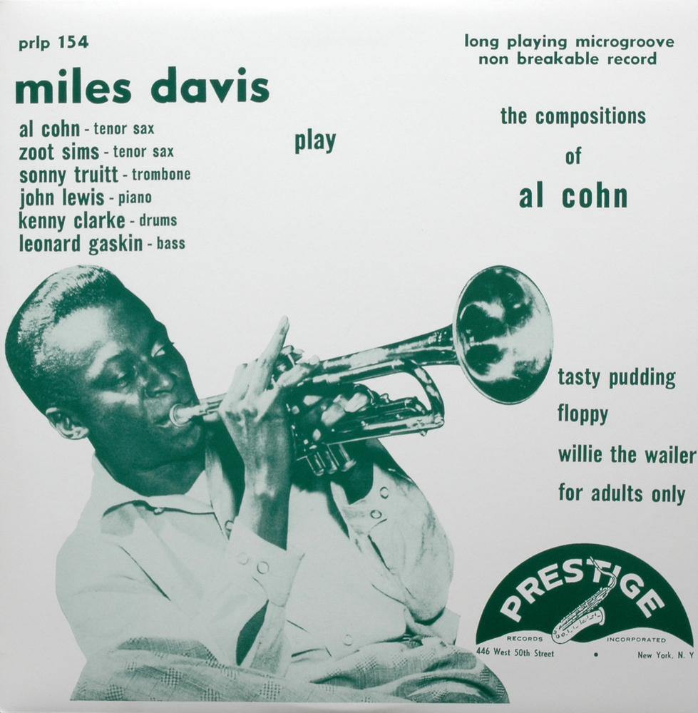 MILES DAVIS - Miles Davis Plays the Compositions of Al Cohn (aka Al Cohn Compositions Played By The Miles Davis All Stars aka Play Al Cohn) cover 