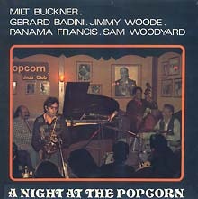 MILT BUCKNER - A Night At The Popcorn cover 
