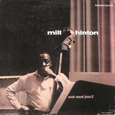 MILT HINTON - East Coast Jazz - 5 cover 