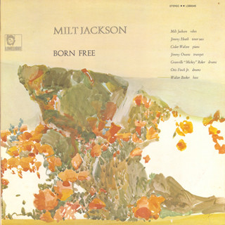 MILT JACKSON - Born Free cover 