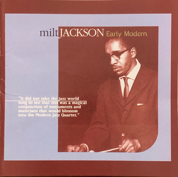 MILT JACKSON - Early Modern cover 