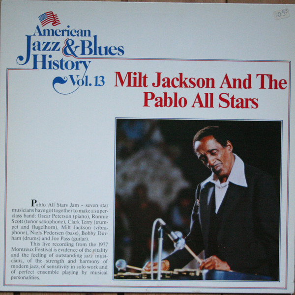 MILT JACKSON - Milt Jackson And The Pablo All Stars cover 