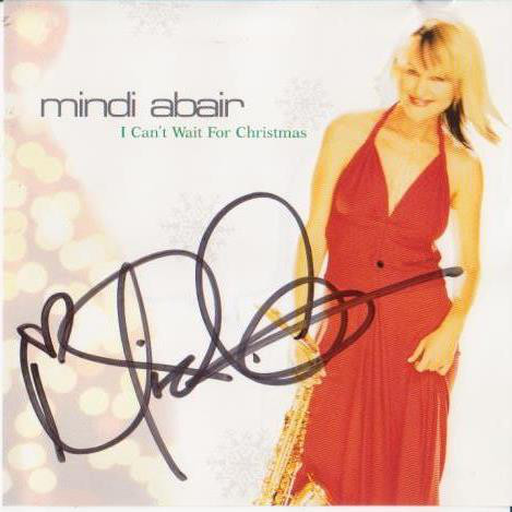 MINDI ABAIR - I Can't Wait For Christmas cover 