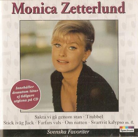 MONICA ZETTERLUND - Svenska favoriter cover 