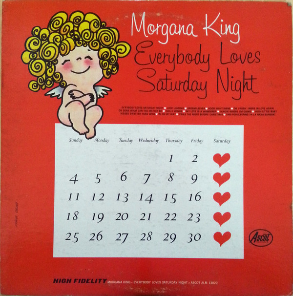 MORGANA KING - Everybody Loves Saturday Night cover 