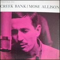 MOSE ALLISON - Creek Bank cover 