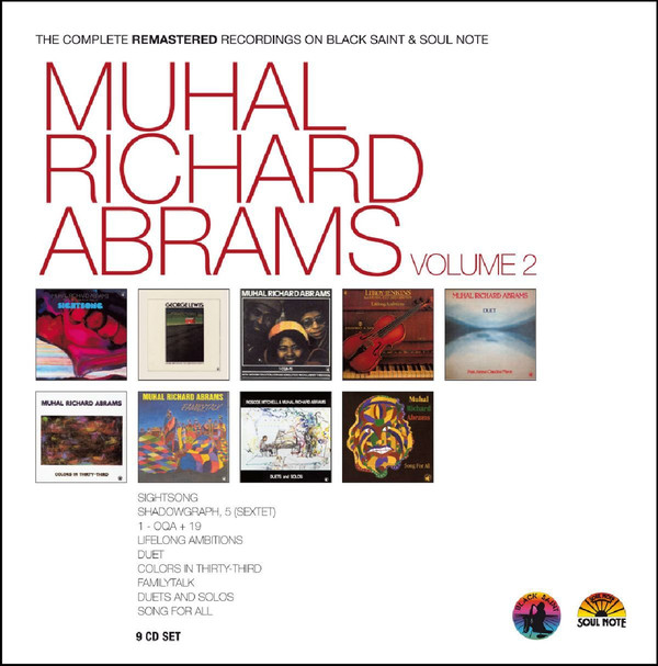 MUHAL RICHARD ABRAMS - The Complete Remastered Recordings Vol.2 cover 