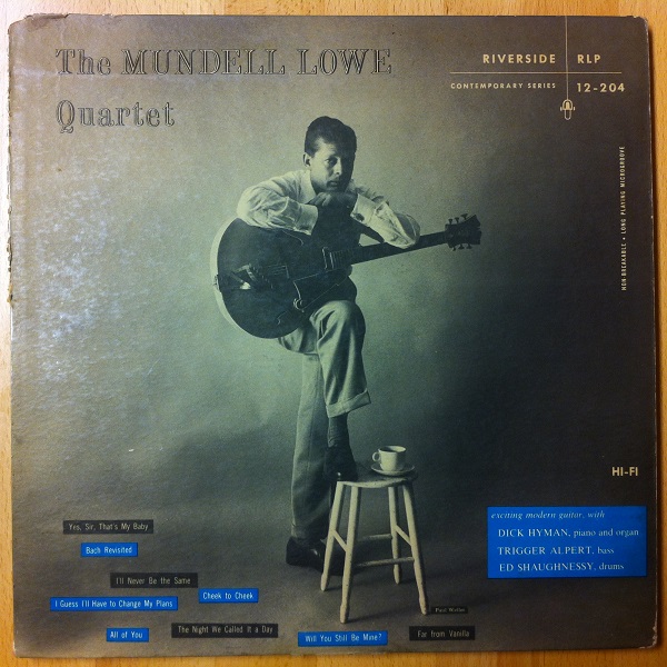 MUNDELL LOWE - The Mundell Lowe Quartet cover 