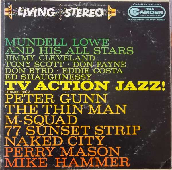 MUNDELL LOWE - TV Action Jazz! cover 