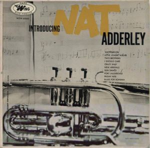 NAT ADDERLEY - Introducing Nat Adderley cover 
