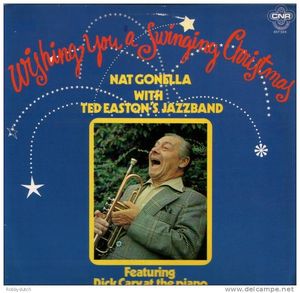 NAT GONELLA - Wishing You A Swinging Christmas cover 