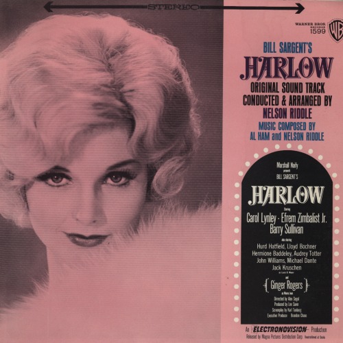 NELSON RIDDLE - Harlow Original Soundtrack cover 