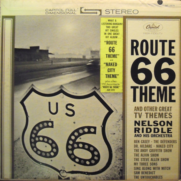 NELSON RIDDLE - Route 66 And Other T.V. Themes cover 