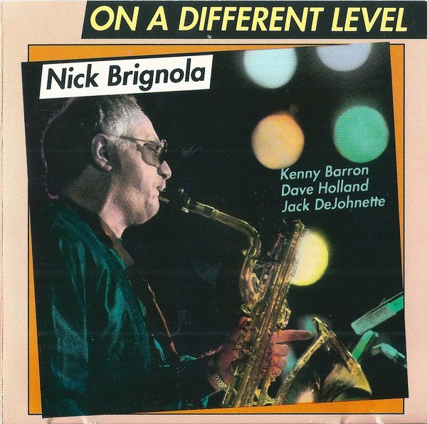 NICK BRIGNOLA - On a Different Level cover 