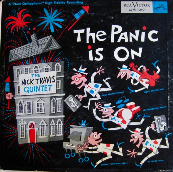 NICK TRAVIS - The Panic Is On cover 