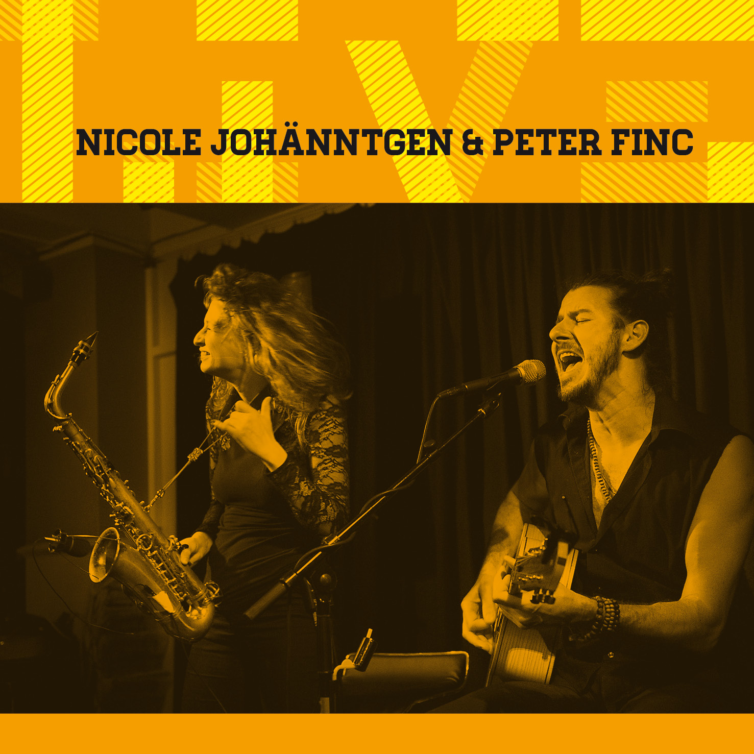 NICOLE JOHÄNNTGEN - Nicole Johänntgen & Peter Finc : Live cover 