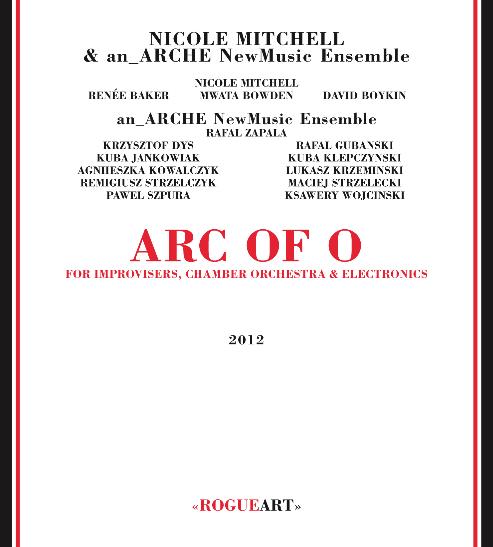 NICOLE MITCHELL - Arc Of O For Improvisers, Chamber Orchestra & Electronics cover 