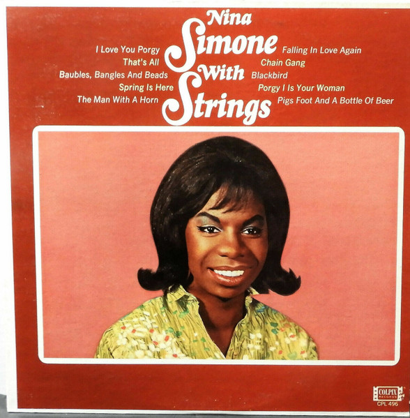 NINA SIMONE - Nina Simone With Strings cover 