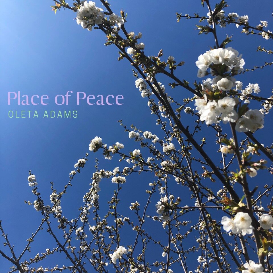 OLETA ADAMS - Place of Peace cover 