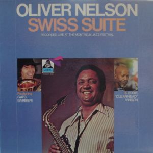 OLIVER NELSON - Swiss Suite cover 