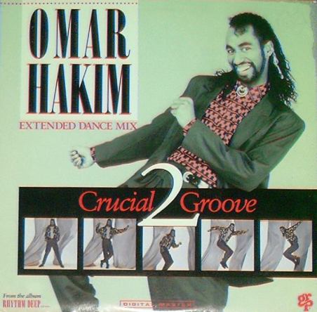 OMAR HAKIM - Crucial 2 Groove cover 