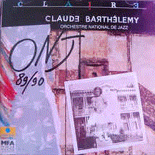ORCHESTRE NATIONAL DE JAZZ - ONJ 89/90 - Claire cover 