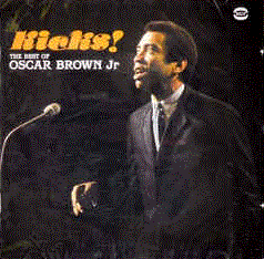 OSCAR BROWN JR - Kicks! The Best Of Oscar Brown Jr. cover 