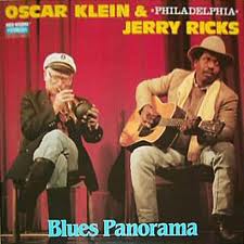 OSCAR KLEIN - Blues Panorama (with  Philadelphia Jerry Ricks) cover 