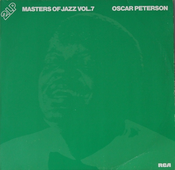OSCAR PETERSON - Masters Of Jazz Vol.7 (aka The Complete Young aka The First Stage aka Flaming Youth aka The Complete Young Oscar Peterson (1945 - 1949)) cover 