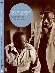 OSCAR PETERSON - Oscar Peterson & Count Basie : Together In Concert 1974 cover 