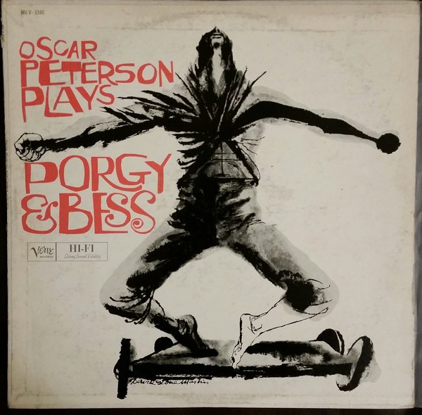 OSCAR PETERSON - Oscar Peterson Plays Porgy & Bess cover 