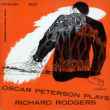 OSCAR PETERSON - Oscar Peterson Plays Richard Rodgers cover 