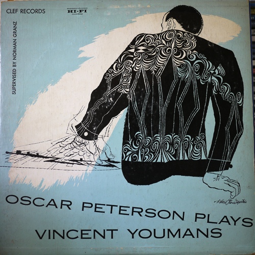 OSCAR PETERSON - Oscar Peterson Plays Vincent Youmans cover 