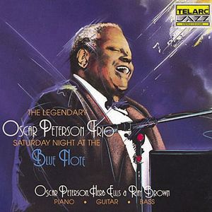 OSCAR PETERSON - Saturday Night At The Blue Note cover 